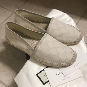 Gucci Monogram Espadrilles